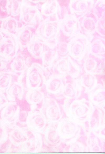 Backing Paper A4 - Pink Rose Montage (Std)